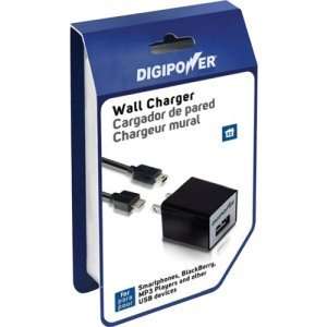  SMART PHONE POWER 1AMP WALL CHARGER 1M USB MINI/MICRO 