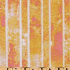   Stripe Texture Yellow/Orange Fabric By The Yard Arts, Crafts & Sewing