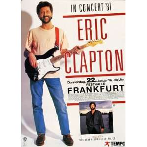  Eric Clapton   Crossroads 1987   CONCERT   POSTER from 