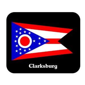  US State Flag   Clarksburg, Ohio (OH) Mouse Pad 