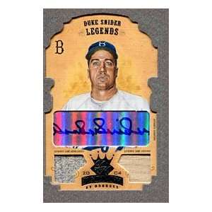 Duke Snider Autographed / Signed 2004 Donruss No. 171 Ltd.2/5 Baseball 