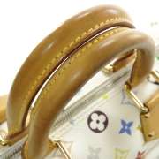 LOUIS VUITTON Multicolor SPEEDY 30 Tote Bag Purse White  