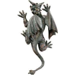 Xoticbrands 13 Classic Gothic Winged Dragon Gargoyle Wall Sculpture 