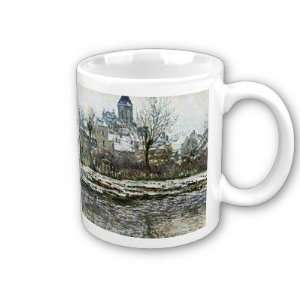  Snow in Vetheuil By Claude Monet Coffee Cup Everything 