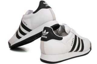 Adidas Samoa Leather 675033 Men Black White New Casual Soccer Shoes 