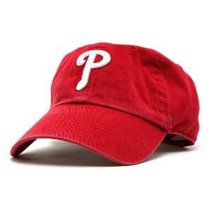  Philadelphia Phillies Womens Cleanup Adjustable Cap   Red 