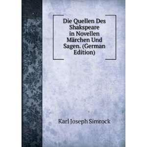   , MÃ¤rchen Und Sagen (German Edition) Simrock Karl Joseph Books