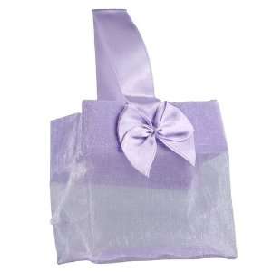 Mini Sheer Organza Tote Lavender Wedding Bridal Shower Favor Gift Bag 