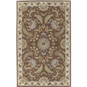 Clifton Collection Clifton CLF1000 Brown Ivory Floral Area 