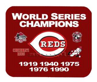 Item#367 Cincinnati Reds WS Banner Mouse Pad  
