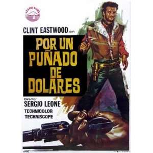   For A Few Dollars More   Movie Poster (Clint Eastwood)