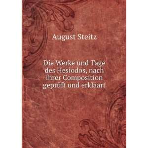  Die Werke und Tage des Hesiodos August Steitz Books
