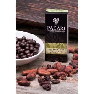 Pacari Raw Chocolate Covered Cacao Nibs 2oz  Grocery 
