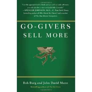  Go Givers Sell More [Hardcover] Bob Burg Books