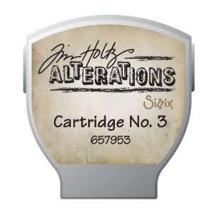   Cartridge Tim Holtz Alterations Stamp2Cut No. 3 Arts, Crafts & Sewing
