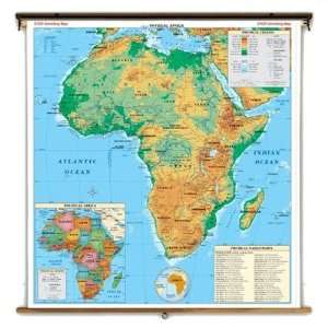  Cram Globes 7925 4506 Africa Roller Map