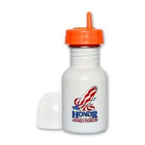  Sippy Cup Orange Lid Honor Our Armed Forces US American 
