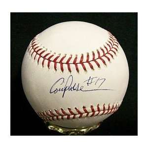 Corey Patterson Autographed Baseball   Autographed Baseballs  