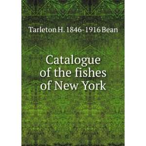   Catalogue of the fishes of New York Tarleton H. 1846 1916 Bean Books