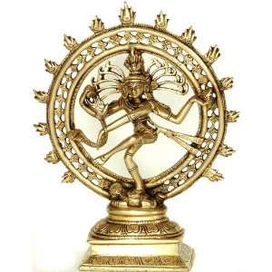  Nataraja   King of Dancers   Brass Sculpture