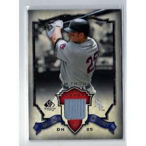  Jim Thome 2008 SP Legendary Cuts Destined for History Game 