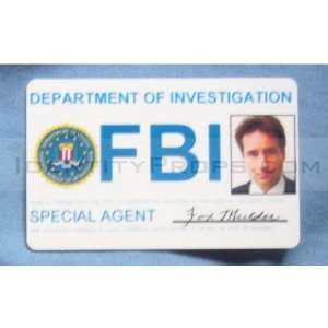  FBI ID Card Fox Mulder Special Agent