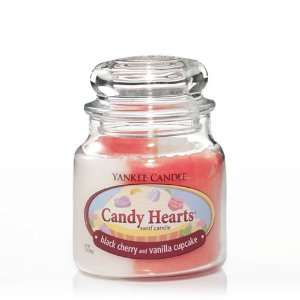  Yankee Candle 12 Oz. Candy Hearts Swirl Candle