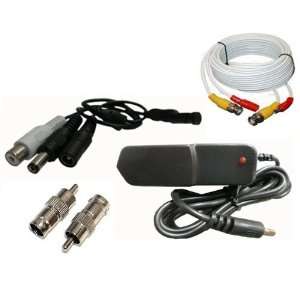  Complete Microphone Kit for CCTV Security System, 50 
