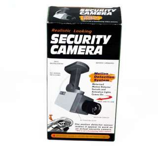 NEW Fake Dummy CCTV Cameras Security Camera with motion detector 