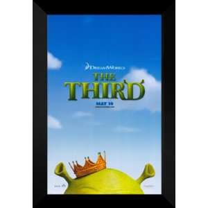 Shrek the Third 27x40 FRAMED Movie Poster   Style A 