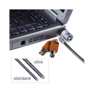   Keyed Ultra Laptop Lock, 6 ft. Steel Cable, Two Keys