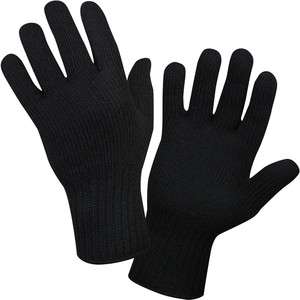 USA Made Black Wool Cold Weather Glove Liner  