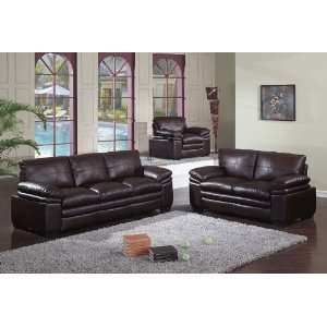   Traditional Modern Leatherette Sofa Set, MH 4766 S1