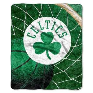  Boston Celtics Super Soft Sherpa Blanket Sports 