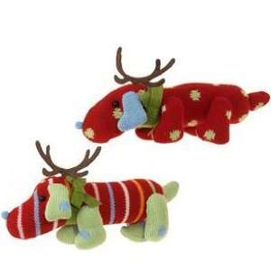 Knit Dog Ornaments 