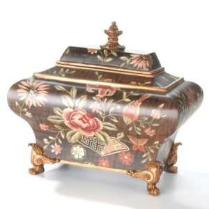 Decorative Asian Style Floral Box 
