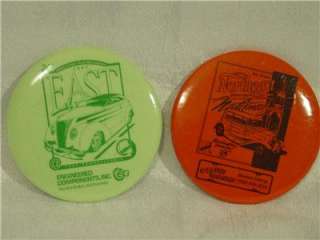 Lot Of 5 National Street Rod Nationals Buttons NSRA  