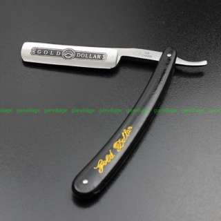  Stright Shaving Razor Cut Throat + 18 Leather Strop Ne  