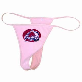 New Colorado Avalanche White or Pink Thong  