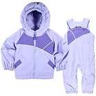 nwt columbia winter jacket snowsuit pants set purple girls 6m