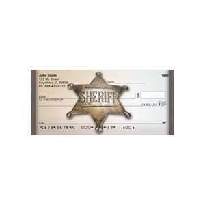  Sheriff Badge Personal Checks