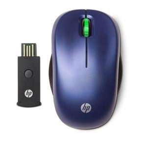  HP Consumer, Blue Wireless Optical Mouse (Catalog Category 