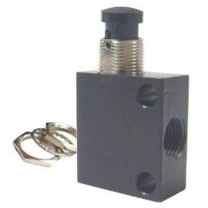   INC C040105 Control Valve,3Way,NC,1/8in FNPT,Alum.