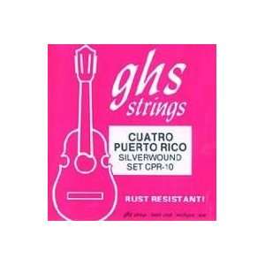  GHS Cuatro 10 String Set Musical Instruments