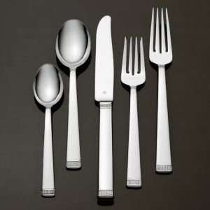  Vera Wang Chime Stainless Cold Meat Fork Flatware