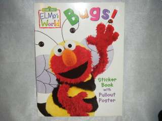 New Sesame Street Elmos World Bugs Activity Book 9781593945039  