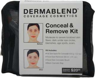 DERMABLEND Conceal & Remove Kit   Quick Fix Concealer   MEDIUM  