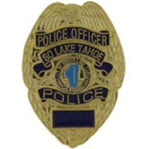  Lake Tahoe Police Officer Badge Pin 1 Arts, Crafts 