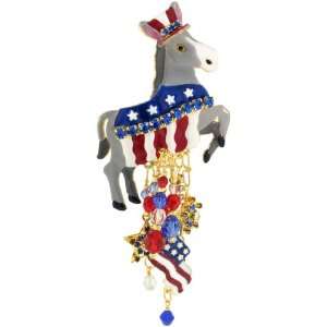  Lunch at The Ritz 2GO USA Democrat Pin   Donkey Lunch at 