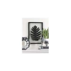    Noire Philodendron Tropical Leaf Shadow Box